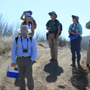 Santa Cruz Island field trip, 2009