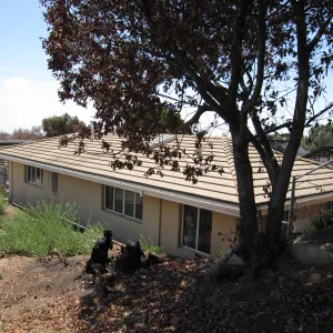 Hort Unit, after the Jesusita Fire