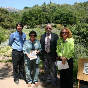 Karen Robinson, Volunteer of the Year, Volunteer Luncheon, 2004