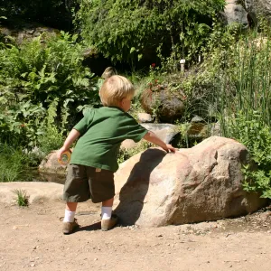 Discovery Garden, child