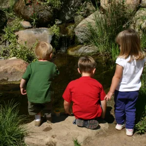 Discovery Garden, children