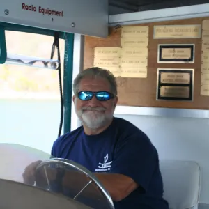 Captain Mike, Lake Casitas, SBBG education tours, 2005-2006