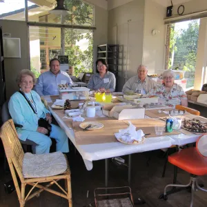 SBBG Guild ladies in their new workshop