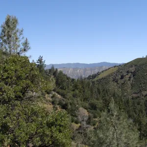 viewing Hurricane Deck from Figueroa Mountain Road, 2011