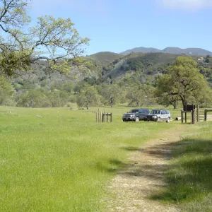 Wagon Caves rock shelter, Fort Hunter Liggett, SBBG Research and Conservation staff field trip, 2006