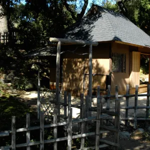 Tea House open to visitors, SBBG Community Free Day, October 16 2011