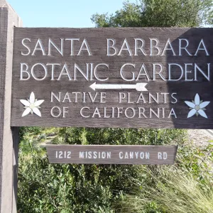 SBBG Entrance Sign