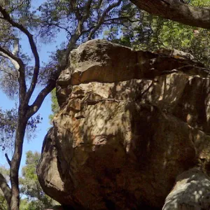 Canyon Trail, panorama, boulders