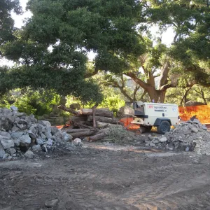 Deconstruction of the Meadow Terrace