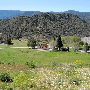 Vicinity of Ozena Ranger Station, Hwy 33
