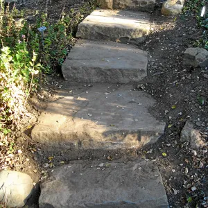 Lower Porter Trail stone steps
