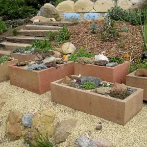 New trough gardens in the Meadow View
