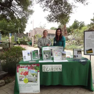 Membership table, National Public Gardens Day 2012, SBBG