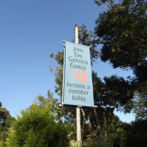 Garden Entrance banner