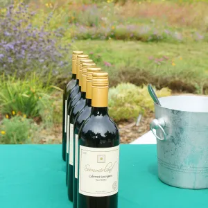 wine, catering, Rose and Nightingale concert in the Garden event
