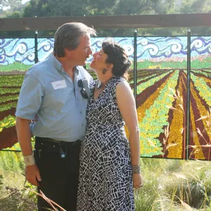 stained glass art exhibit, Rose and Nightingale concert in the Garden event