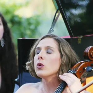 musicians, Rose and Nightingale concert in the Garden event