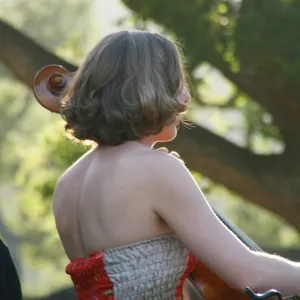 musicians, Rose and Nightingale concert in the Garden event