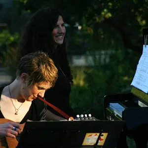 musicians, Rose and Nightingale concert in the Garden event