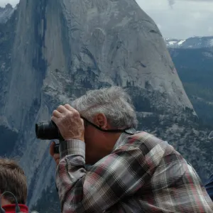 Bob Haller, Yosemite, Half Dome from Glacier Point