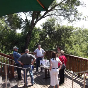 SBBG Wine & Cheese Lecture series, Home Demonstration Deck