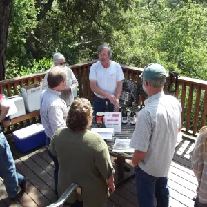 SBBG Wine & Cheese Lecture series, Home Demonstration Deck