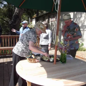 SBBG Wine & Cheese Lecture series, Home Demonstration Deck