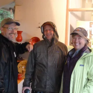 Holiday Marketplace at SBBG, 2011, Steve Windhager, Dave Kershaw and Judy Sanregret