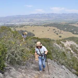 Garden field trip to Indian Knob, San Luis Obispo county