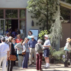 Special Garden Tour for a group of garden enthusiasts from England at the SBBG