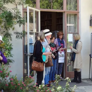Special Garden Tour for a group of garden enthusiasts from England at the SBBG