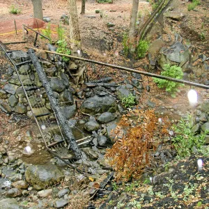 Campbell Bridge after the Jesusita Fire