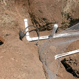 Irrigation installation, Meadow Lawn 2008