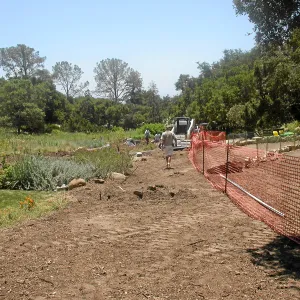 Irrigation installation, Meadow Lawn 2008