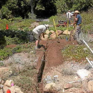 Meadow View Irrigation installation