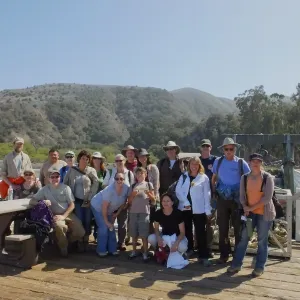 Steve Junak Retirement Trip to Santa Cruz Island