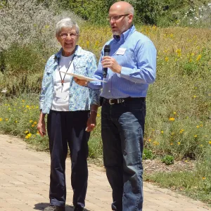 Volunteer of the Year Award, Betsy Thies, Steve Windhager, Volunteer Appreciation 2014, SBBG