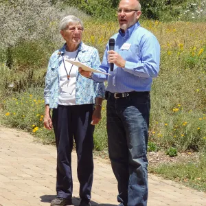 Volunteer of the Year Award, Betsy Thies, Steve Windhager, Volunteer Appreciation 2014, SBBG