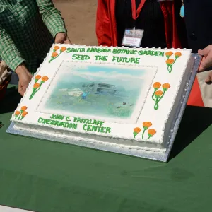 Pritzlaff Conservation Center Golden Shovel Event Cake