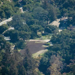 Meadow and Courtyard Area View from Arlington Peak