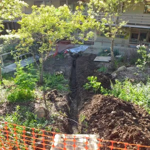 Arroyo Sewer Line Construction