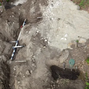 Arroyo Sewer Line Construction
