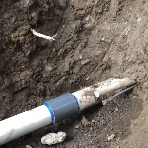 Arroyo Sewer Line Construction