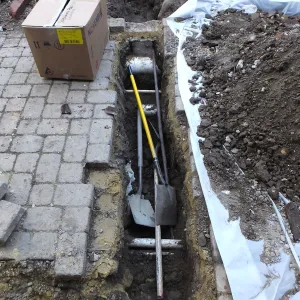Arroyo Sewer Line Construction