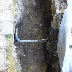 Arroyo Sewer Line Construction