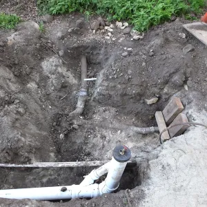 Arroyo Sewer Line Construction