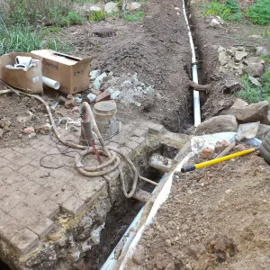 Arroyo Sewer Line Construction