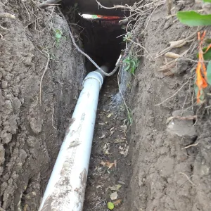Arroyo Sewer Line Construction