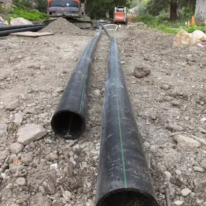 Arroyo Sewer Line Construction
