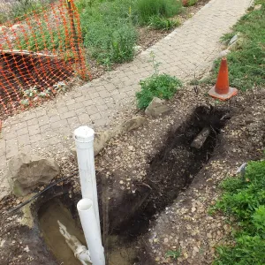 Arroyo Sewer Line Construction